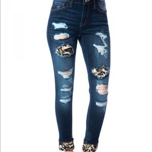 Wild Animal KanCan Denim